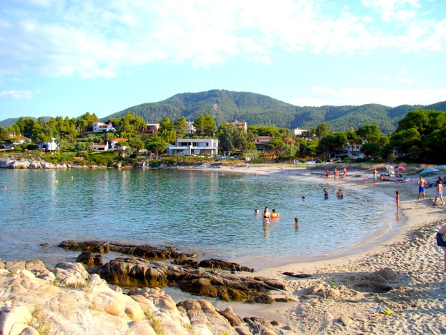 best snorkeling spots in Europe - the coastline of Chalkidiki in Greece