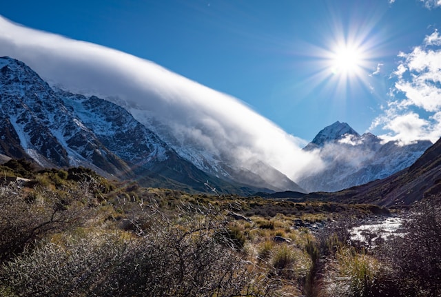 best nature travel destinations Mount Cook National Park