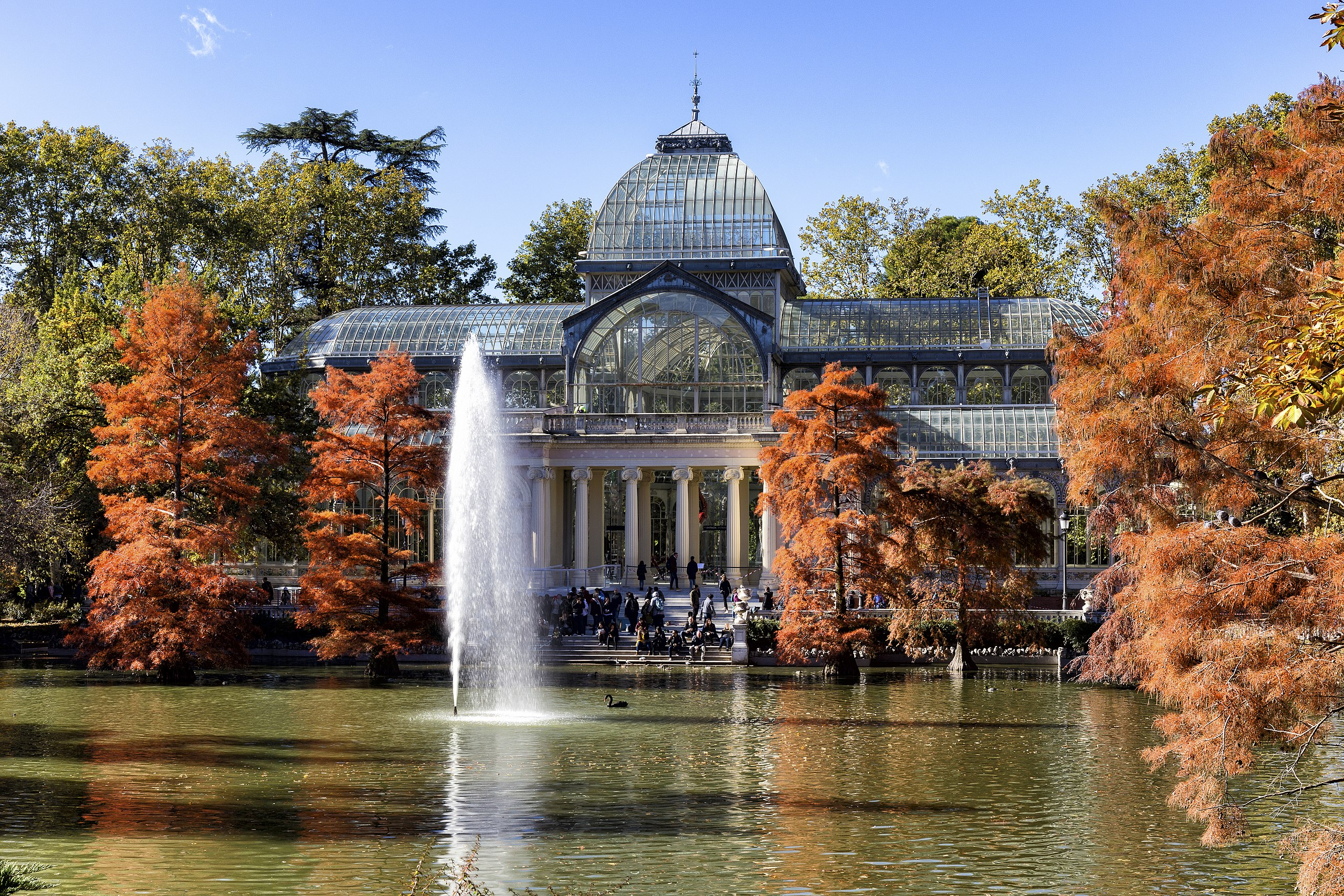 retiro park crystal palace hidden gems in madrid