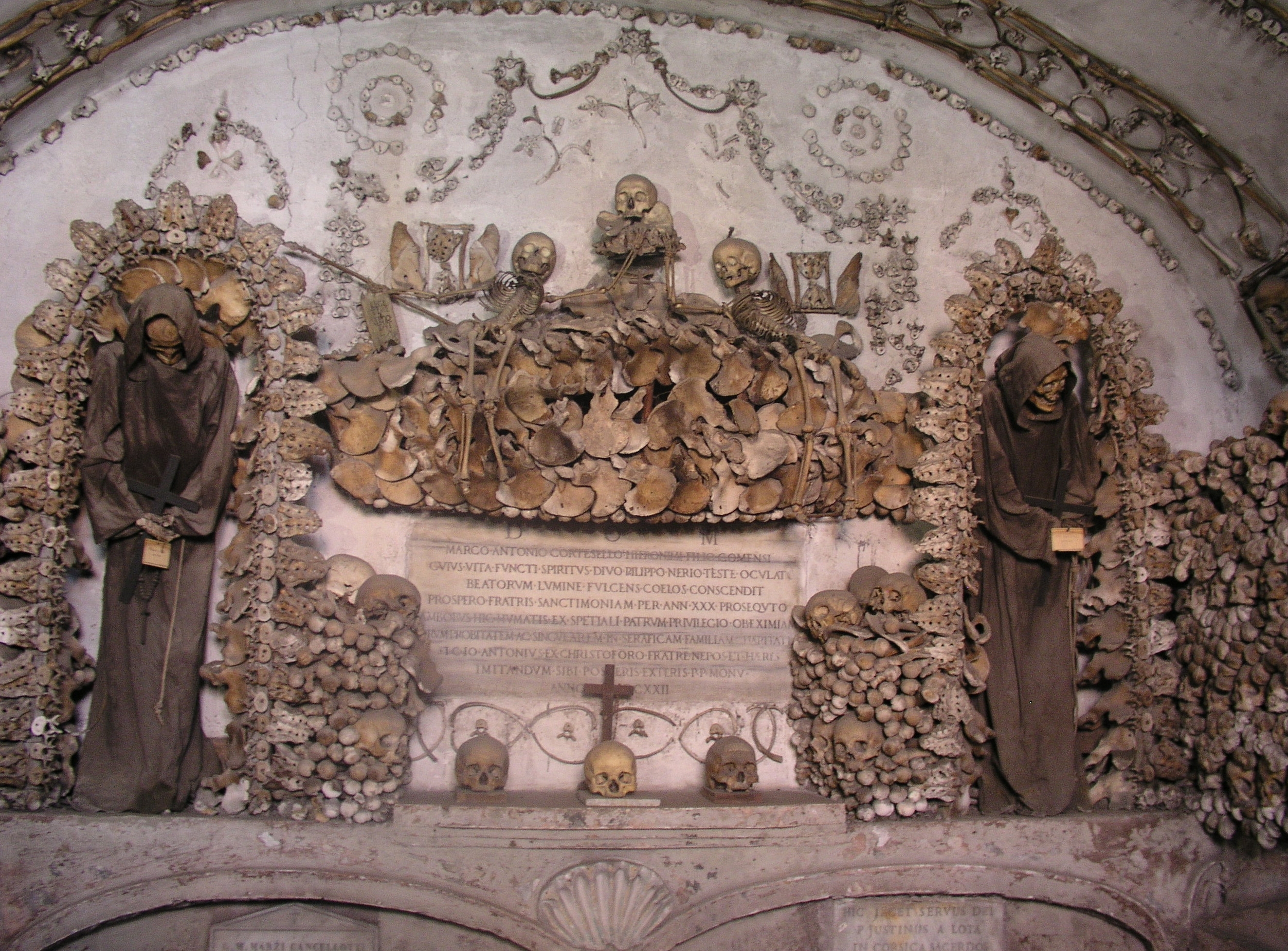 hidden gems in rome capuchin crypt
