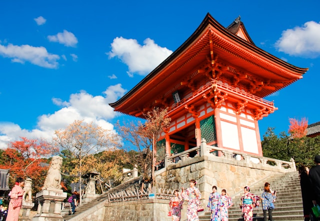 best places to visit in october Kyoto 