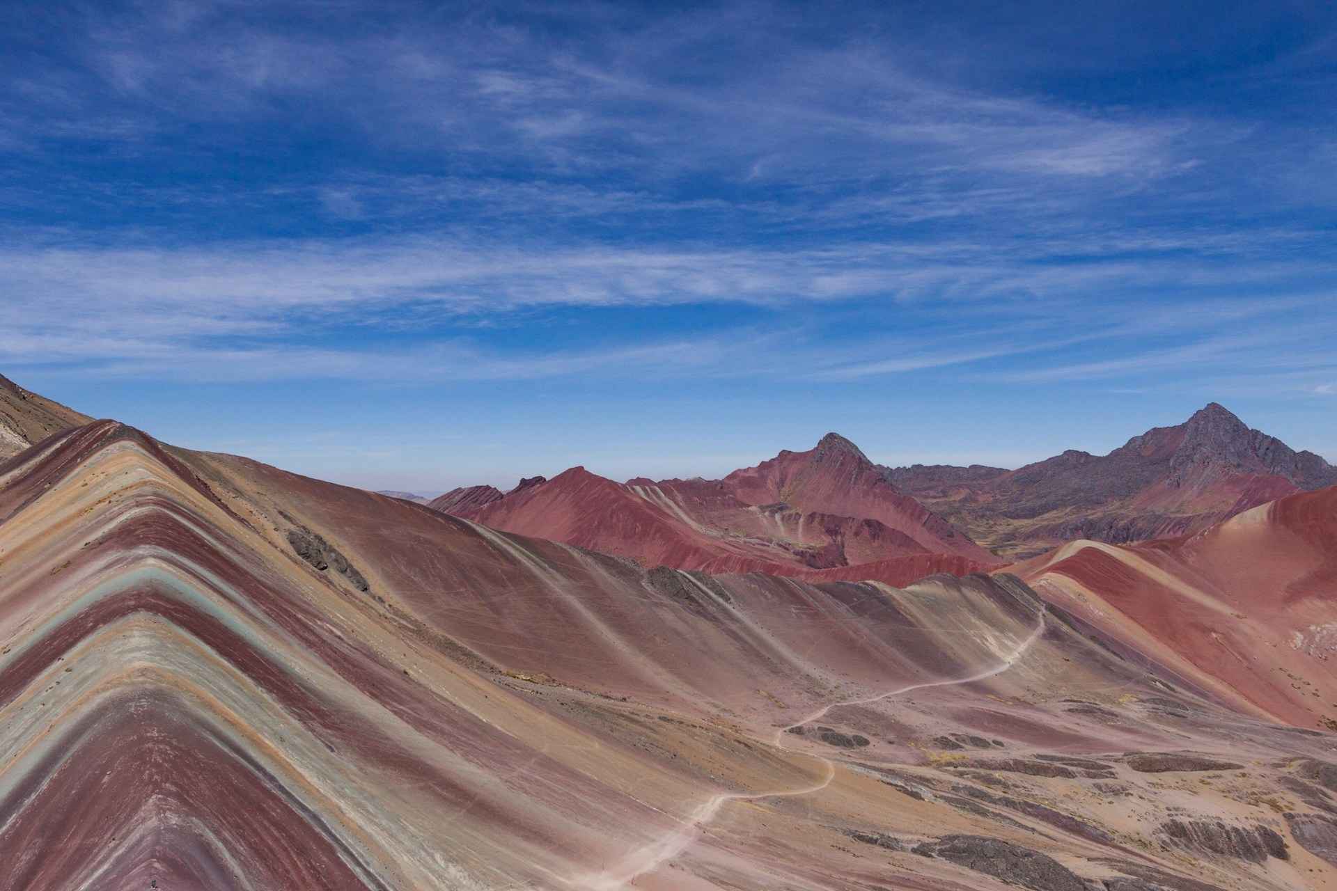 most beautiful places on earth Rainbow Mountain