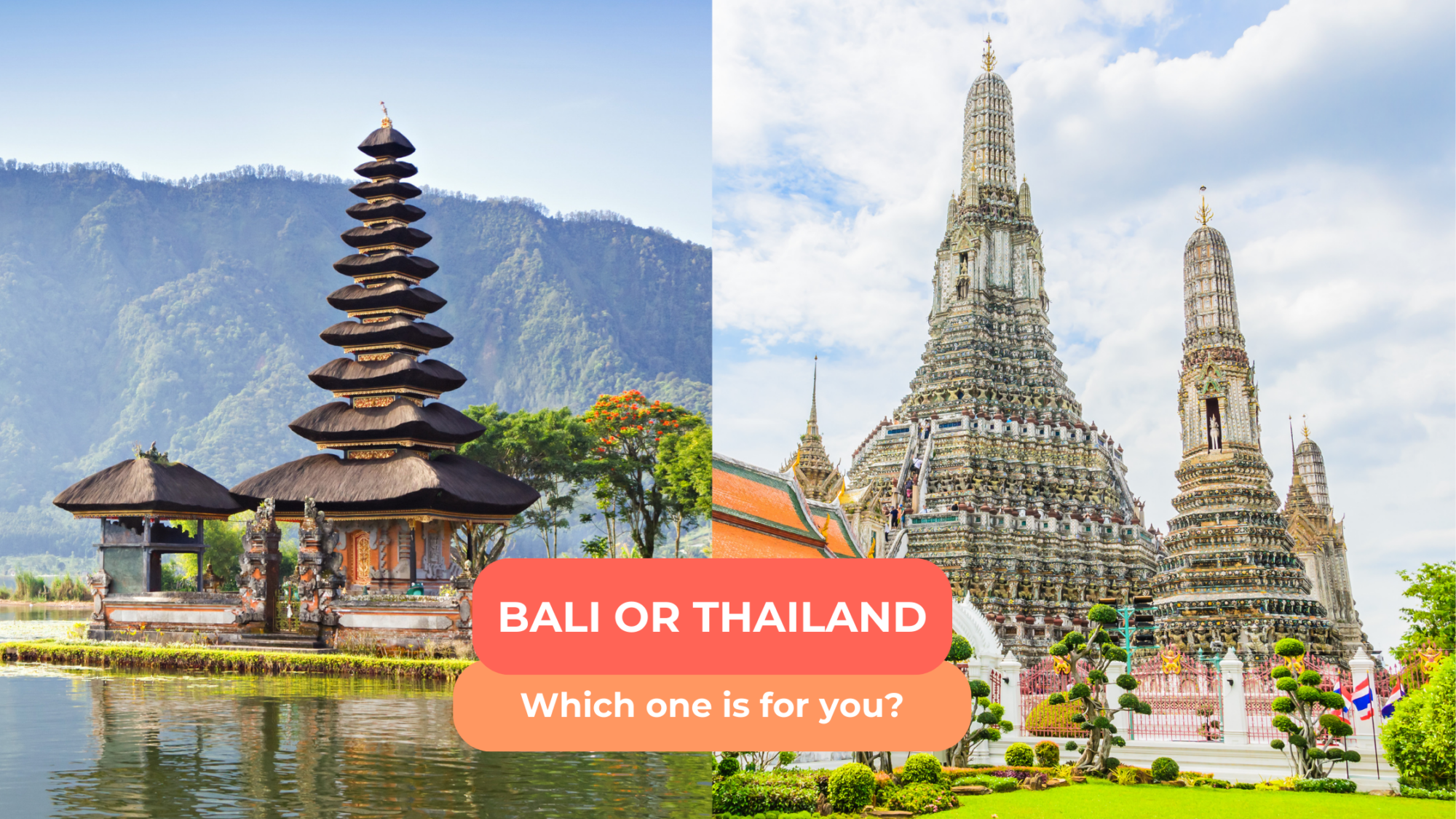 Bali or Thailand