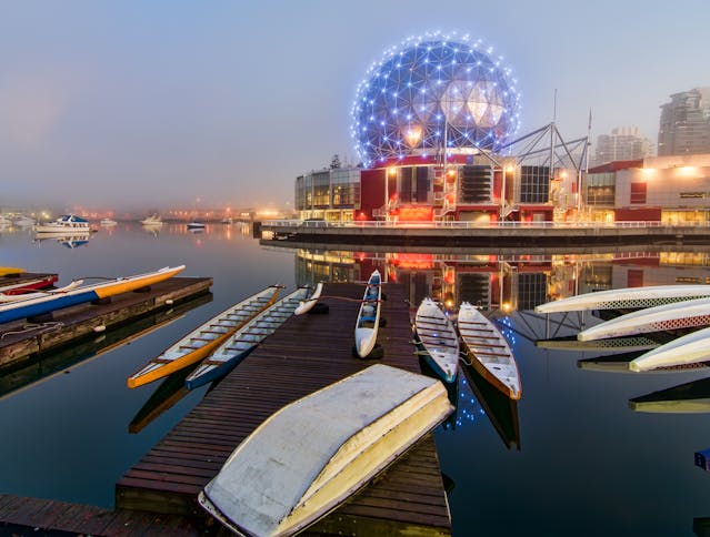 travel destinations in August Vancouver Canada