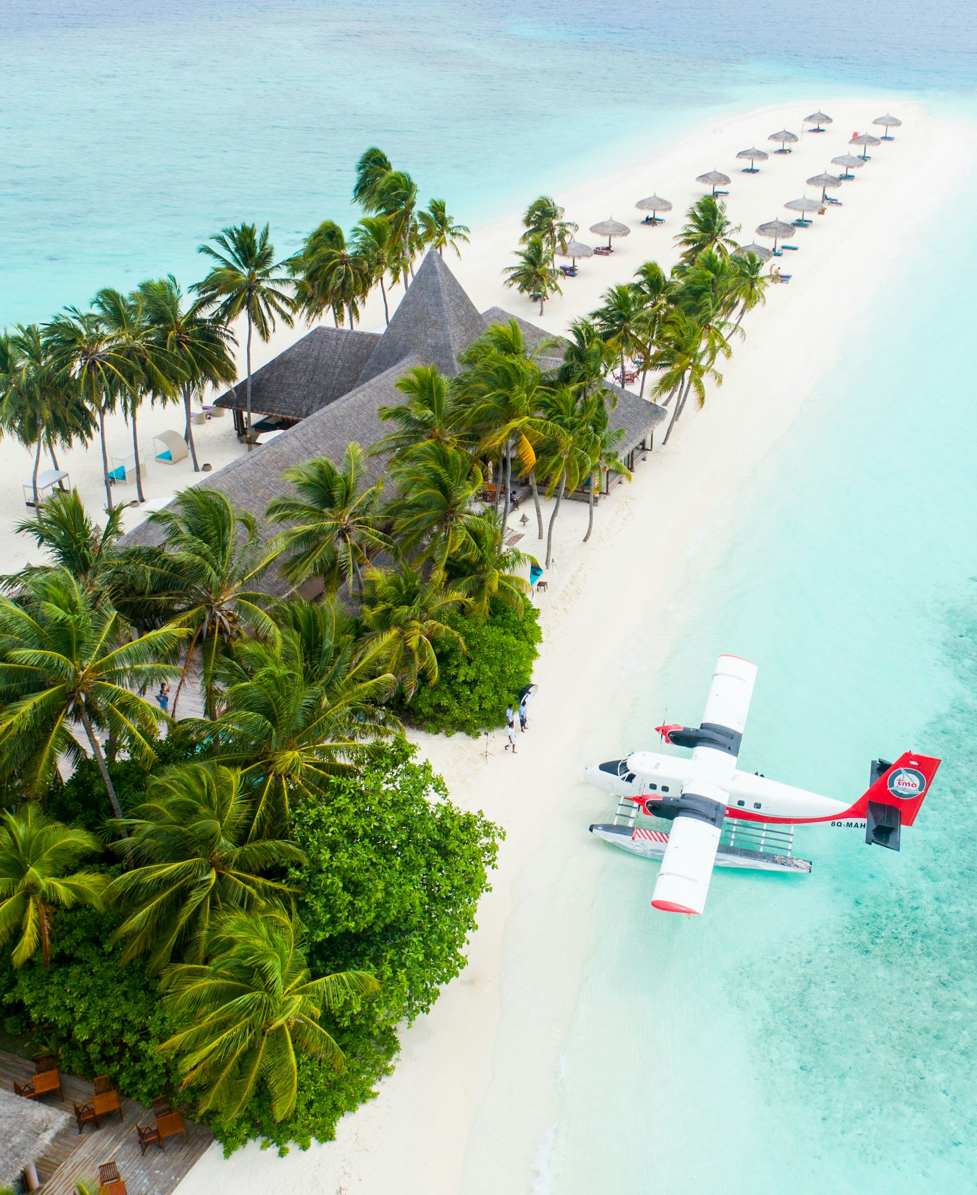 Maldives beach resort