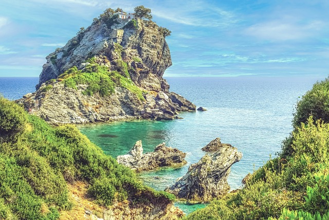 filming locations to visit Skopelos