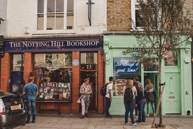 best filming locations Notting Hill 