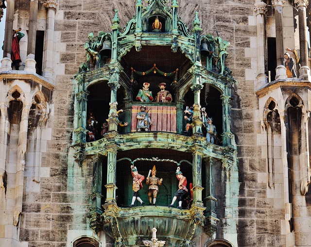 Munich hidden gems Glockenspiel