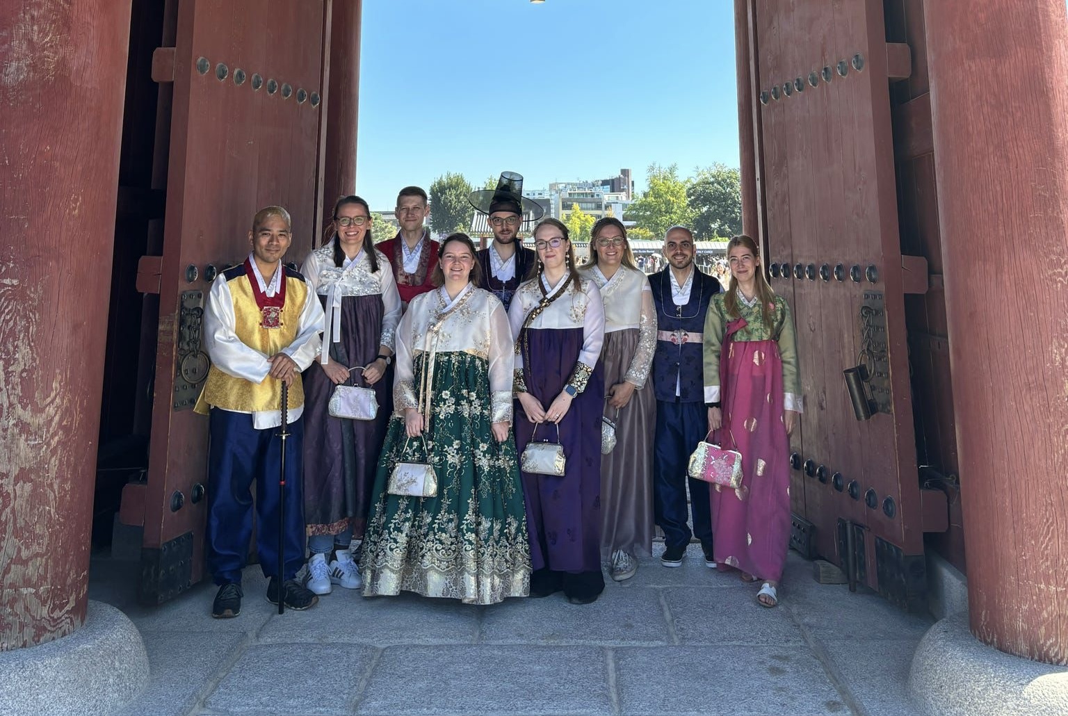 Gyeongbokgung Palace snow