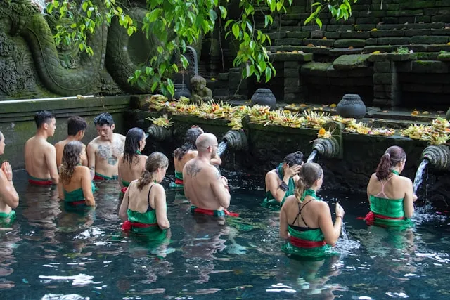 unusual things to do in Bali purification